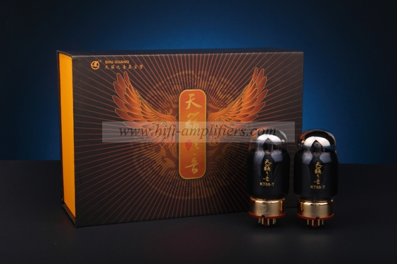 Shuguang voice of nature KT88-T vacuum tube Matched pair Brand New
