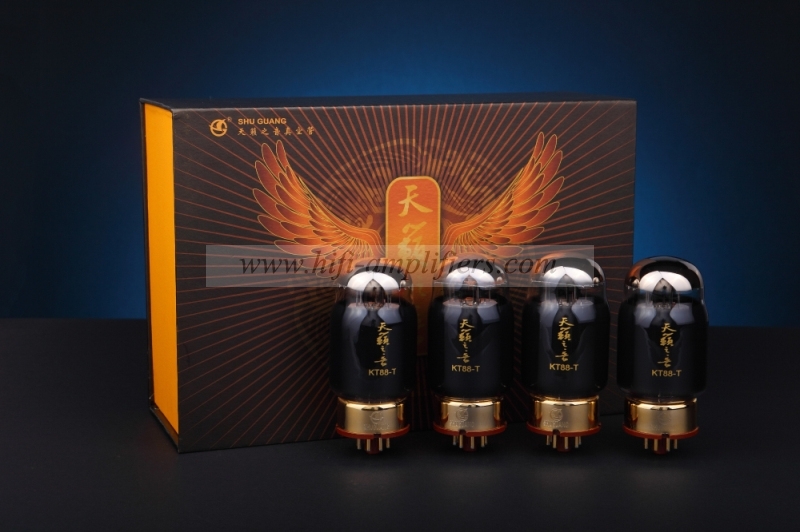 Shuguang voice of nature KT88-T vacuum tube Matched pair Brand New