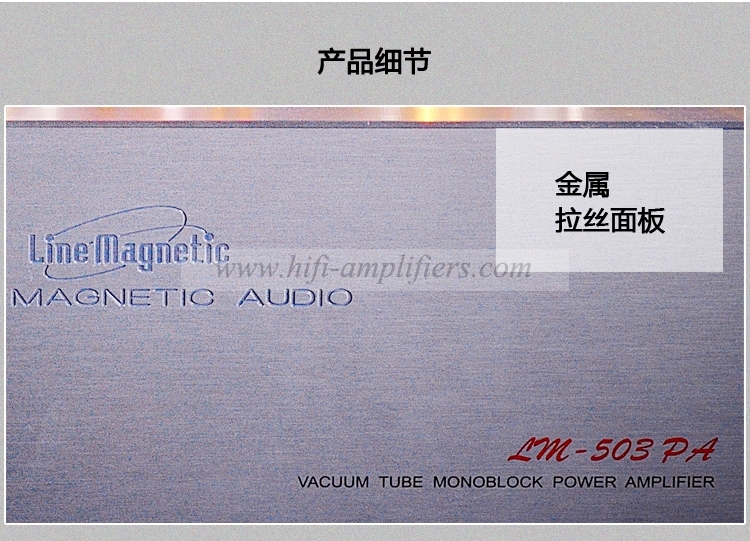 Line Magnetic LM-503PA vacuum tube 300B 845 Dual Mono-block Power Amplifier Line Magnetic LM-503PA vacuum tube 300B 845 Dual Mono-block Power Amplifier