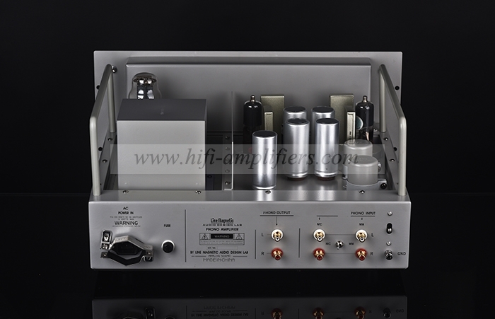 Line Magnetic Analog Sound AS-129P RIAA LP MM/MC VALVE PHONO STAGE Preamp HiFi