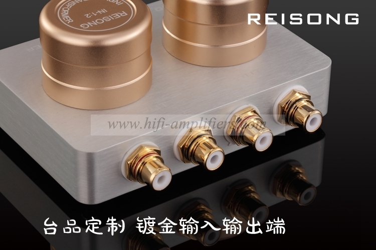 REISONG Boyuu 1:2/1:1/1:20 passive Audio input transformer to Phone/PC/MP3/CD/MM/MC