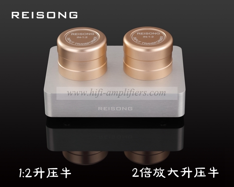 REISONG Boyuu 1:2/1:1/1:20 passive Audio input transformer to Phone/PC/MP3/CD/MM/MC