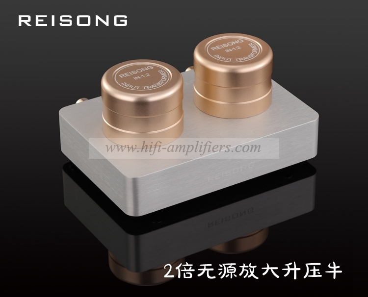 REISONG Boyuu 1:2/1:1/1:20 passive Audio input transformer to Phone/PC/MP3/CD/MM/MC