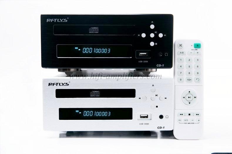 RFTLYS CD1 HIFI CD player with Headphone Balance Output 24/192KHZ