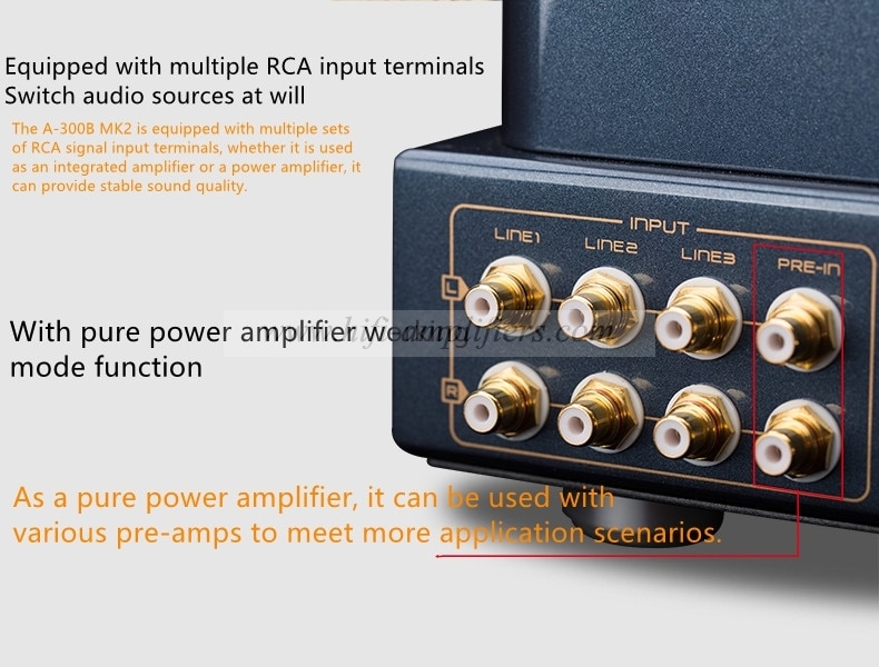 Cayin A-300B MK2 300B tube integrated amp & Power amplifier Class A single-ended Amp