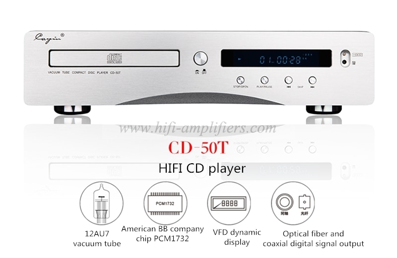 Cayin CD-50T HiFi audio music CD player DAC HDCD with Remove Control