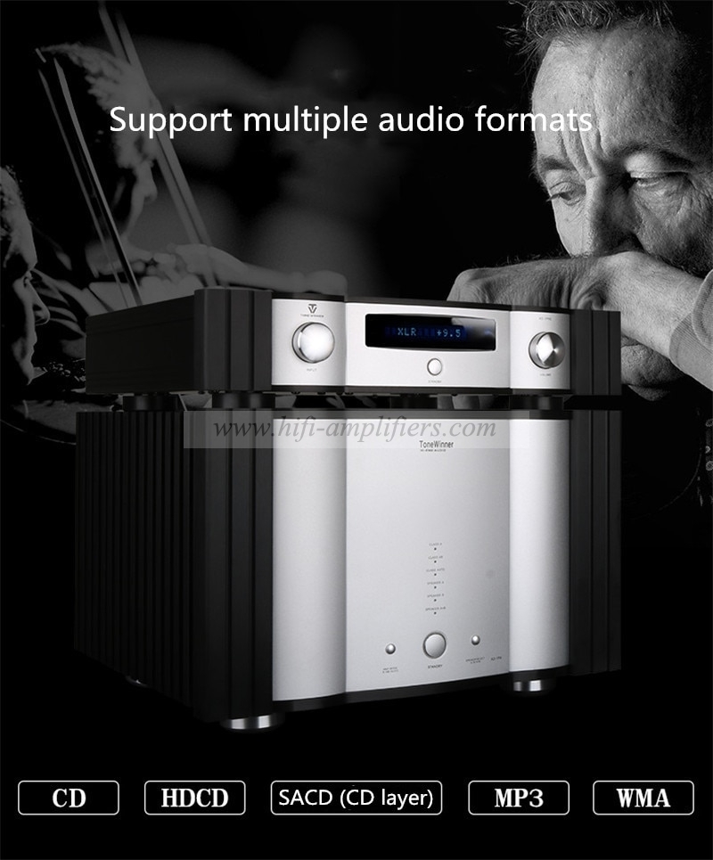 ToneWinner AD-1PRE Audiophile preamp decoding pre-amplifier DAC Full Balanced output