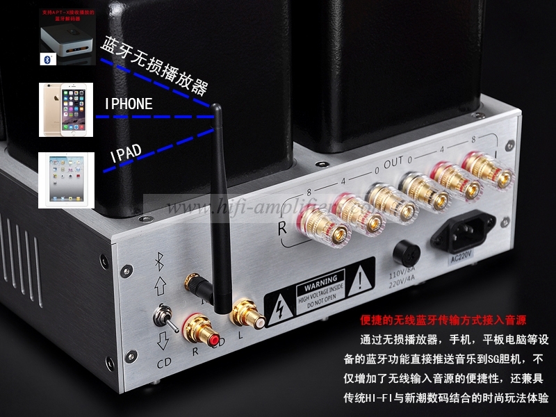 Shuguang SG-211-1 211 2A3 Vacuum Tube Stereo Integrated Amplifier Single-ended