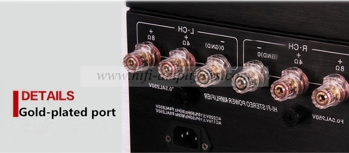 YAQIN MS-120 HiFi Audio Integrated Amp Vacuum tube KT120x4 Amplifier push-pull