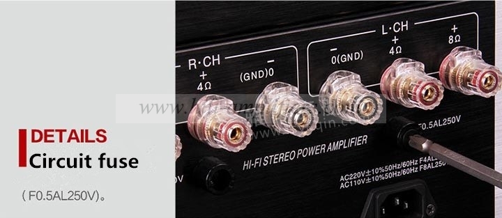 YAQIN MS-120 HiFi Audio Integrated Amp Vacuum tube KT120x4 Amplifier push-pull