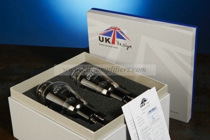 PSVANE Vacuum Tube UK Design 300B-L Pure British Sound Matched Pair