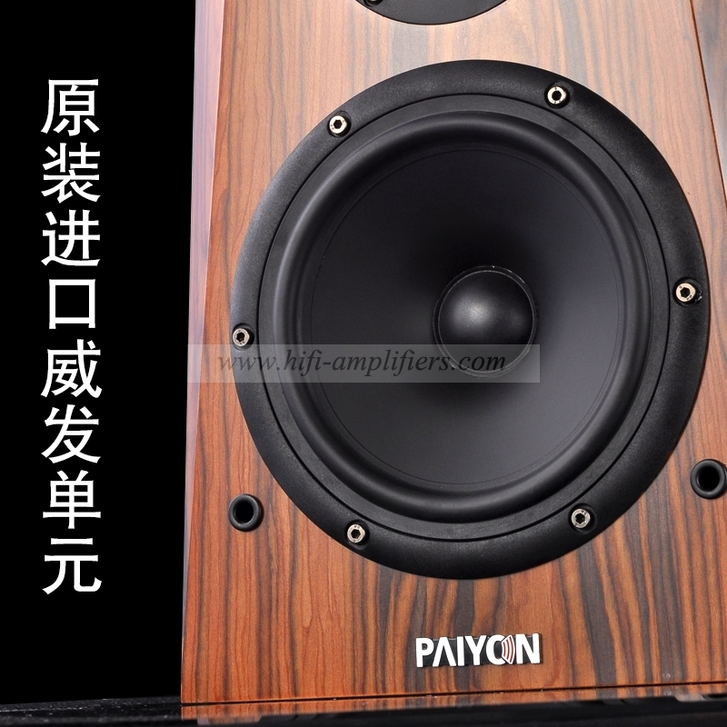 PAIYON P1 Bookshelf Speakers pair audiophile tube amp HiFi sound box passive