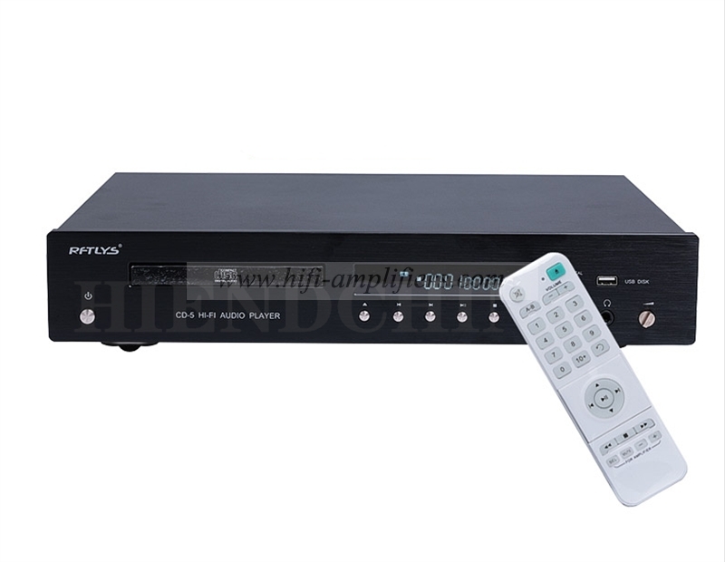 RFTLYS CD5 HIFI Fiber/Coaxial/Digital Decode CD player with Bluetooth