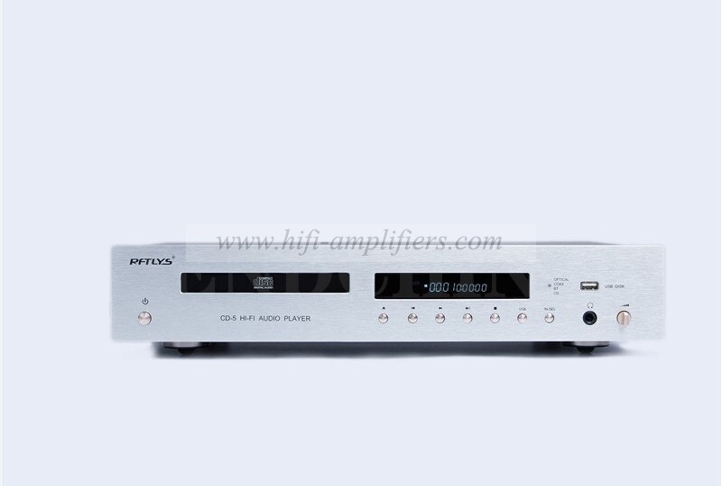 RFTLYS CD5 HIFI Fiber/Coaxial/Digital Decode CD player with Bluetooth