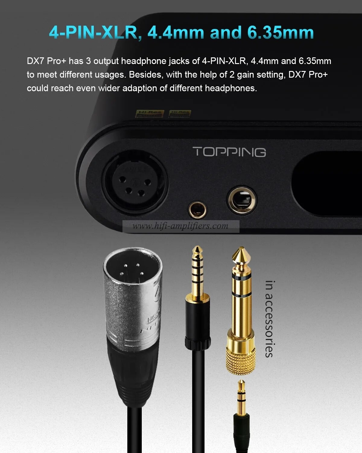 TOPPING DX7 PRO+ DAC&Headphone Amplifier LDAC Hi-Res Audio ES9038PRO Decoder Support up to DSD512&PCM768kHz