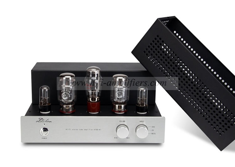 OldChen K1 HIFI KT88 Class A tube Amplifier Handmade Scaffolding DAC/CD output