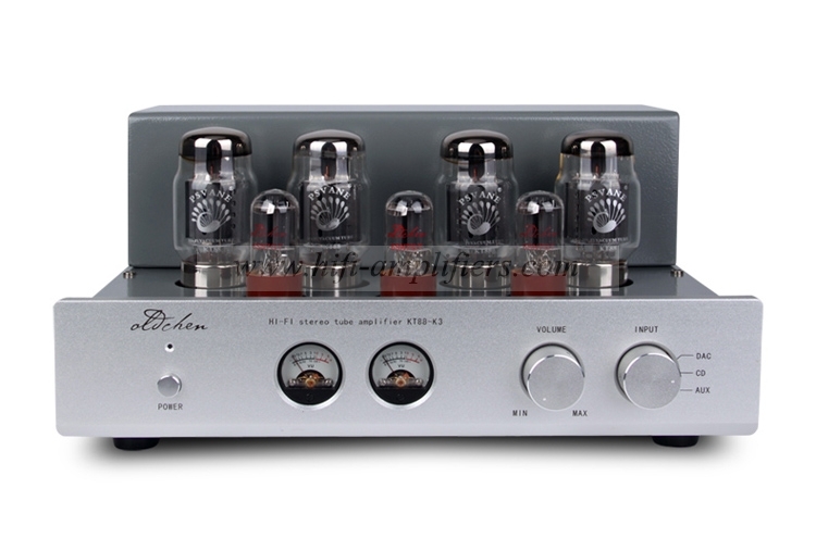 OldChen K3 HIFI KT88 Push-Pull Tube Amplifier 45Wx2 Class A Amp Handmade Scaffolding