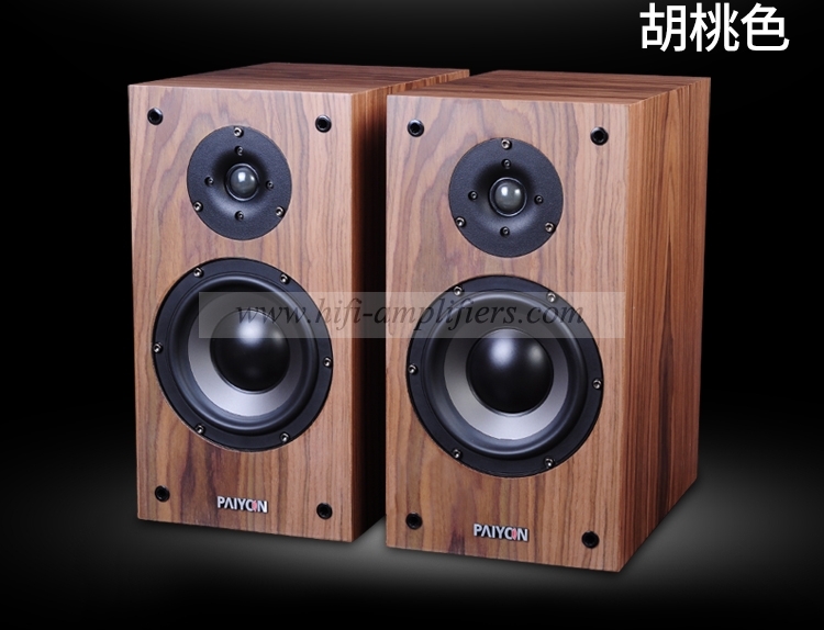 PAIYON No-4 HiFi Bookshelf Loudspeaker 6.5 Inch Passive Speaker pair