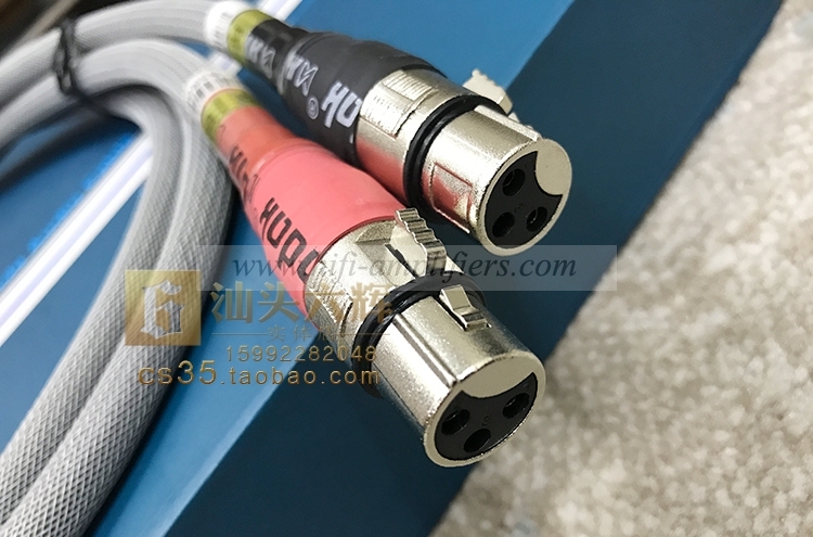 SoundRight BF-3 Hifi Balanced Interconnect Cable XRL Plug