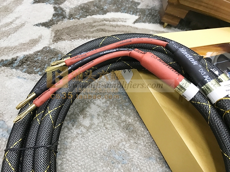 Xindak SC-01B Speaker bi-wire Cables 4 to 8 Banana Plugs