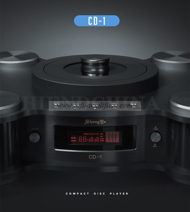 Shengya CD-1 Hi-end Full Balance Tube CD Player Top Loading tube/FET output
