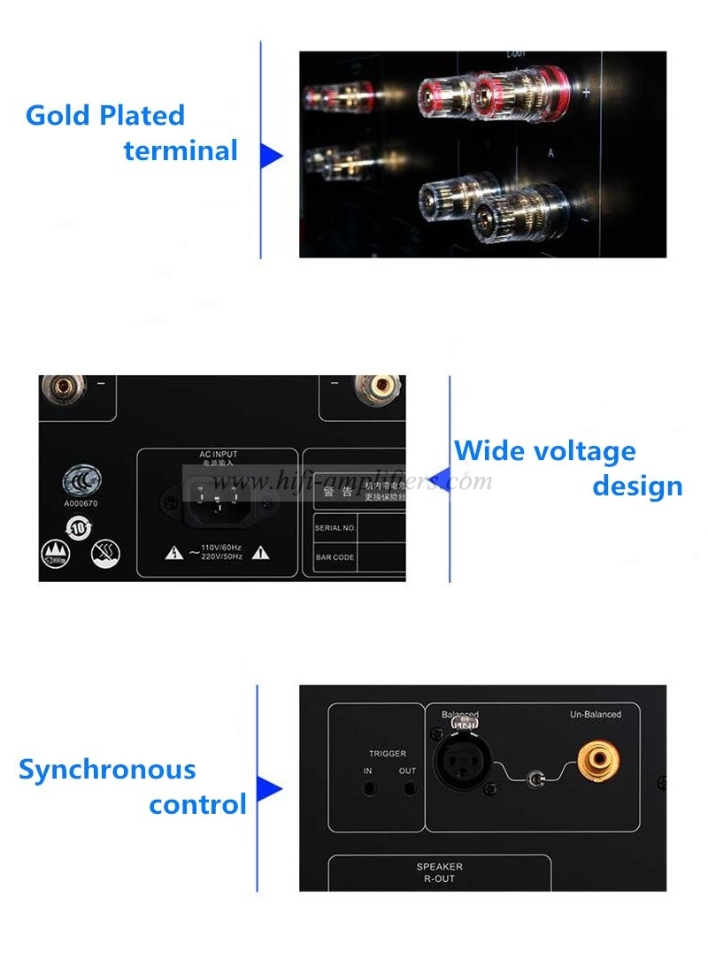 ToneWinner AD-8PA HI-end Pure Class A power Amplifier Fully Balanced Output