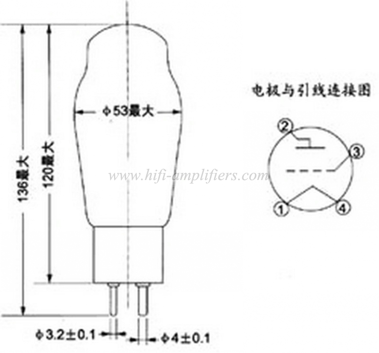 PSVANE 2A3-TII hi-end Vacuum Tube Classic Grade Best Matched pair 2A3-T Mark II Electronic Valve