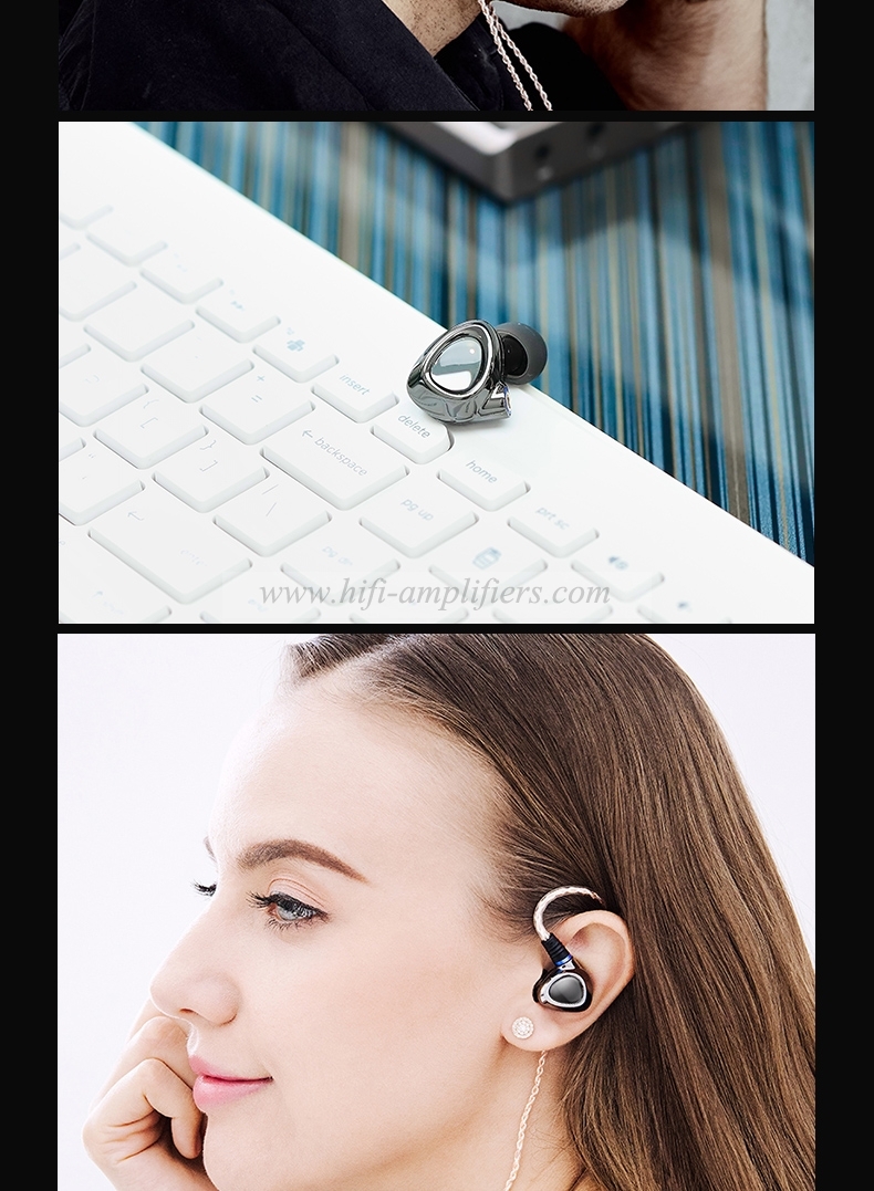 Shanling ME500 HIFI 3.5mm Plug Triple Driver Hybrid In-ear Headphone