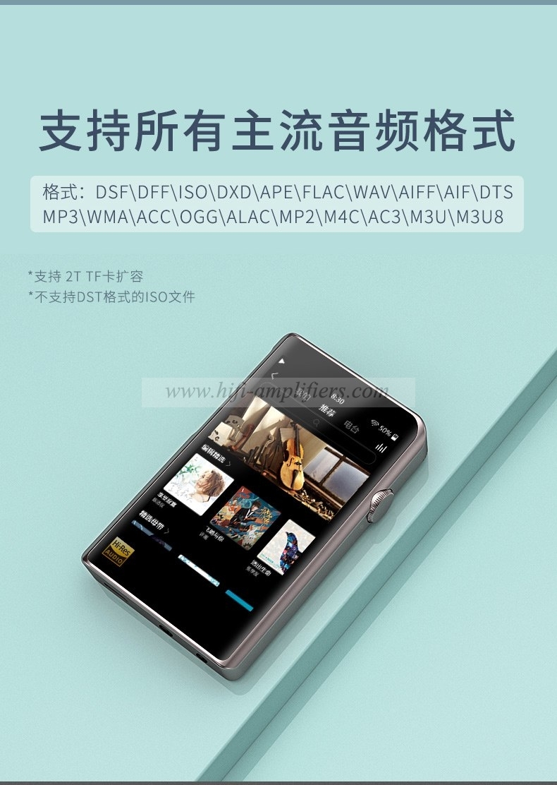 SHANLING M2X AK4490EN DSD256 32bit /384kHz Dual Bluetooth AptX LDAC Portable Music Player