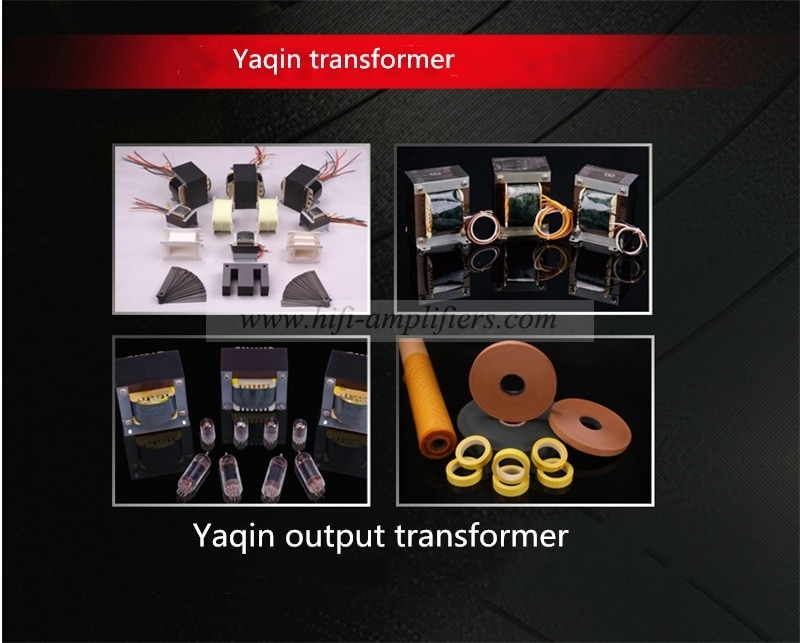 YAQIN 6P1P Vacuum Tube Amp HiFi UL/TR Mode Power Amplifier Headphone Output