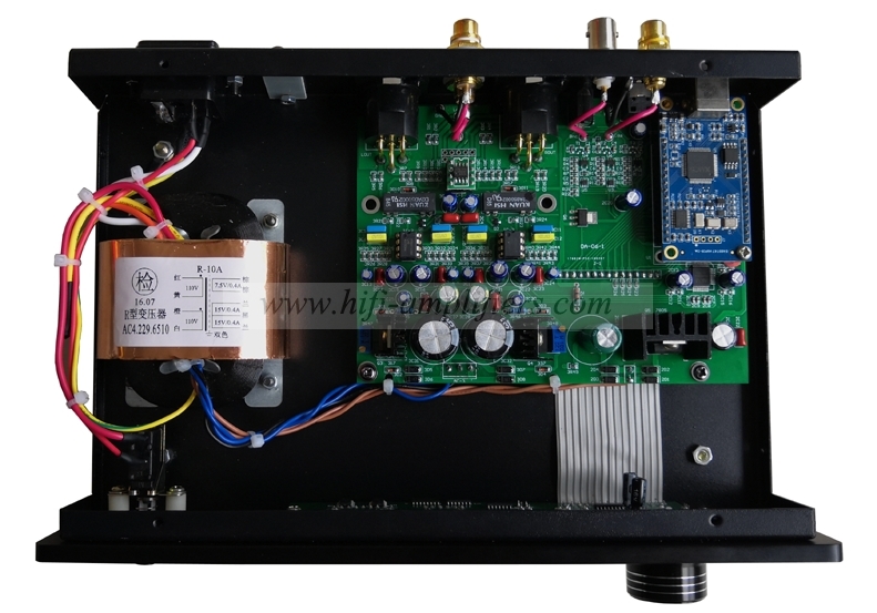 XiangSheng DA-06 AK4493/4495 DSD Asynchronous Xmos Decoder HiFi Amp With Remote