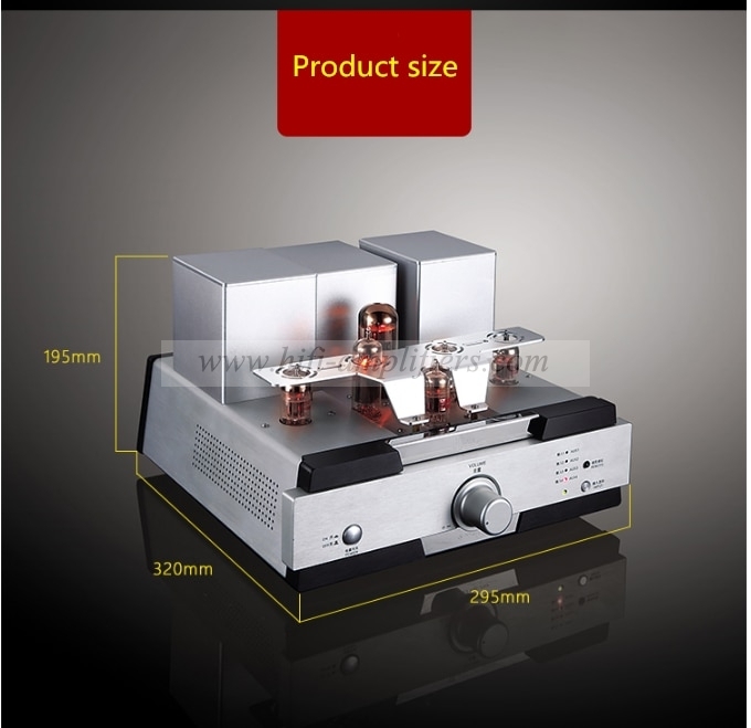 YAQIN B-2T HIFI EL84 Vacuum Tube Preamp Pre-amplifier Preamplifier With Remote