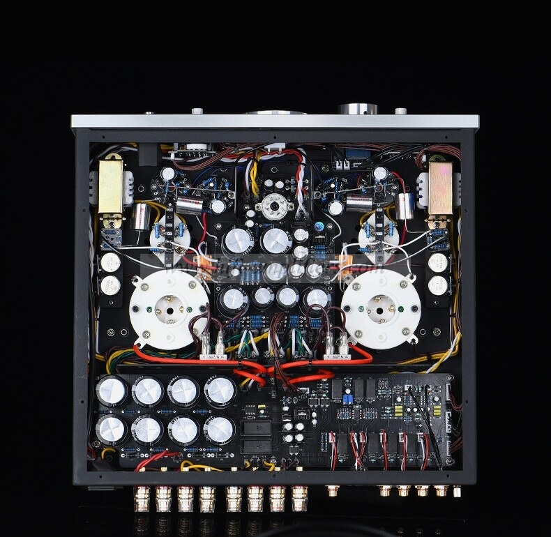 MUZISHARE R100 300B push 845 211 805 Single-ended Class A HiFi tube Amplifier Balance & Phono output Upgraded