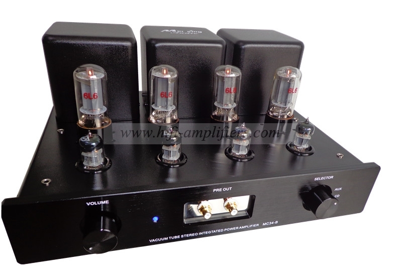 Meixing MingDa MC34-B 6L6*4 valve preamp & Integrated Amplifier 2 In 1 Brand New