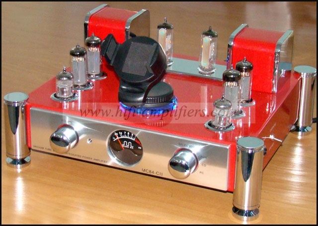 Meixing MingDa MC84-C II EL84 vacuum valve Integrated Amplifier with remote control