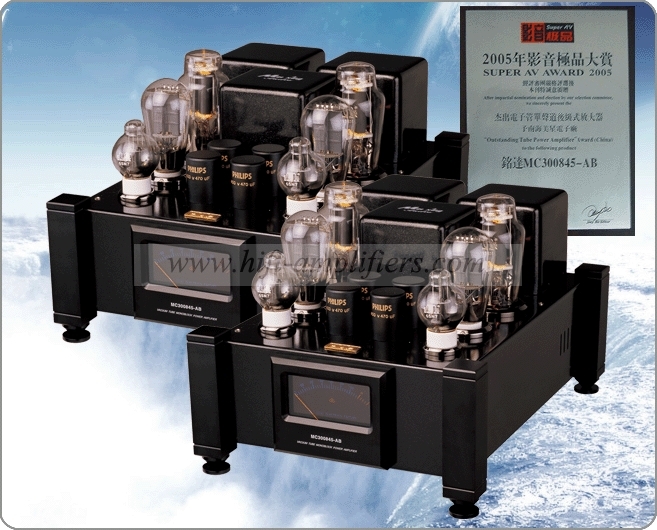 Meixing MingDa MC300845-AB 300B  vacuum tube Mono Block Power Amplifiers Pair Classic version