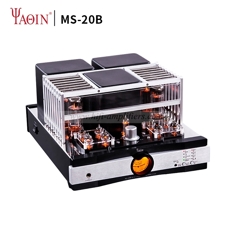 YAQIN MS-20B Hi-end Vacuum Tube Amplifier UL/TR Push-pull Power Amplifier Bluetooth Remote