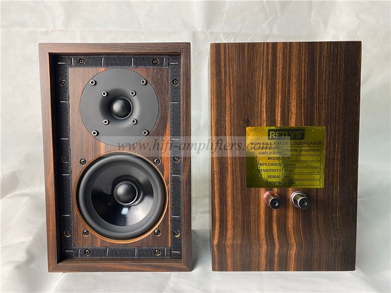 RFTLYS LL3/5A Passive Bookshelf Desktop Speaker HIFI Bookshelf Loudspeaker Pair