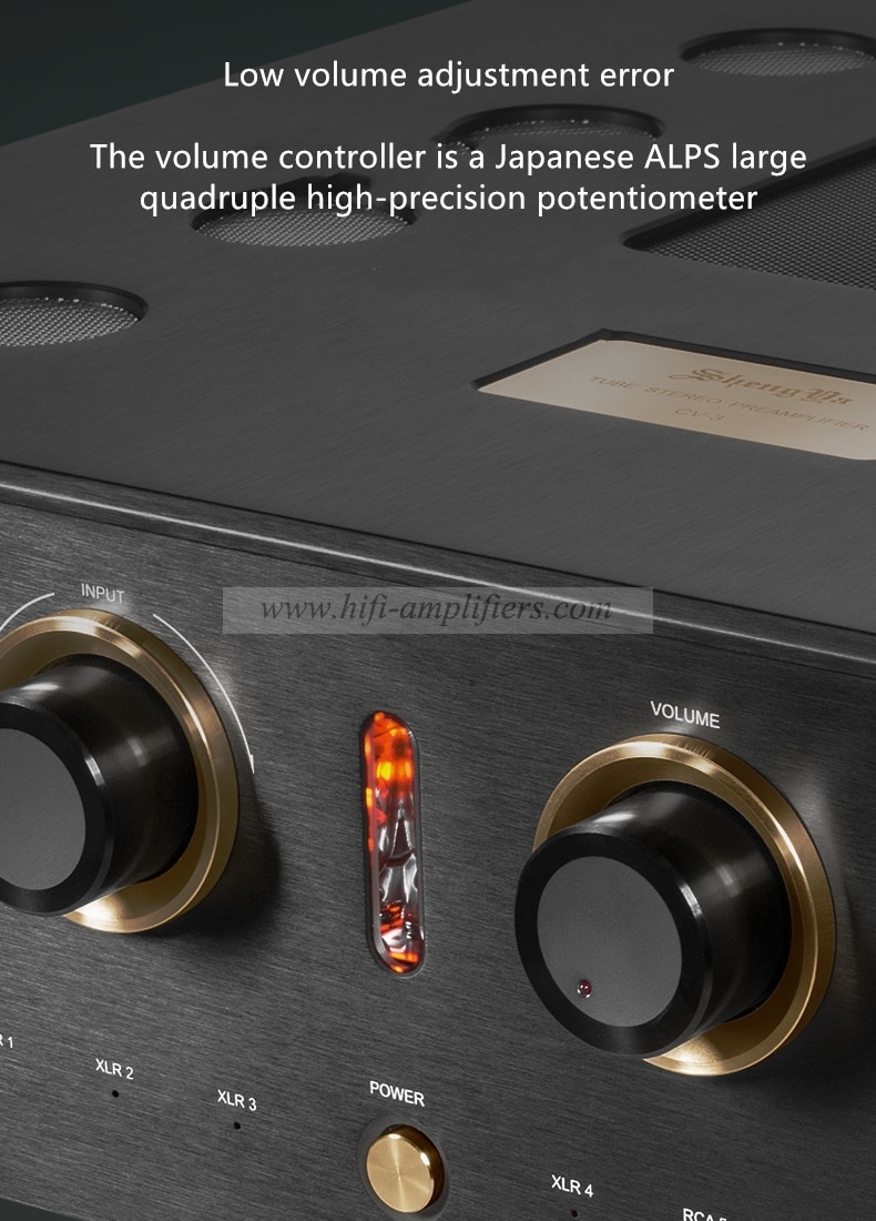 Shengya CV-3 Hi-end Tube Stereo Preamplifier Dual Mono Full Balance Pre-amplifier Brand New