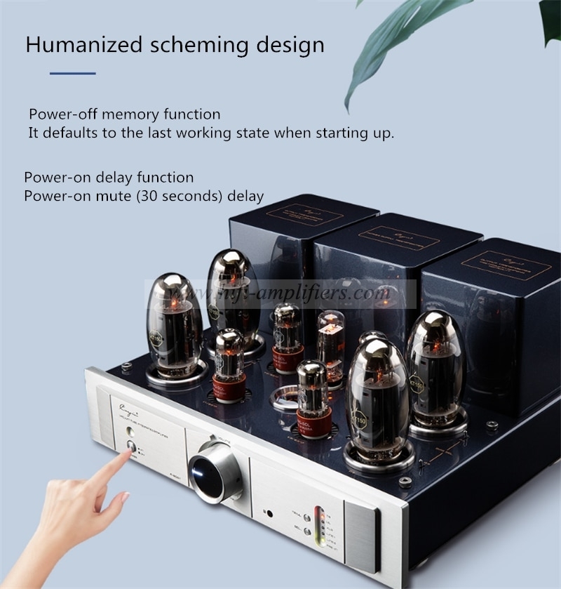 Cayin A-200T KT150*4 Vacuum tube Power Amplifier Triode/ultra Linear integrated Power Amplifier