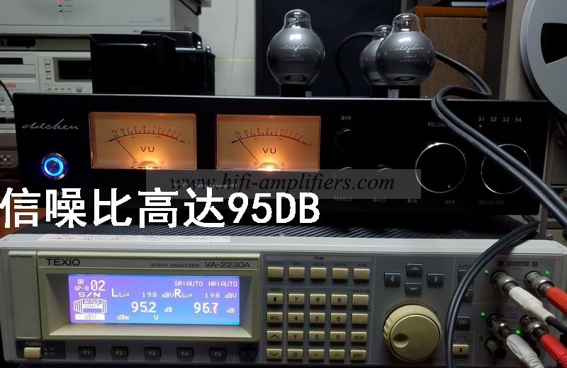 OldChen C1 HI-end 6H8C/CV181-SE Vacuum tube Pre-amplifier Bass adjustment preamp