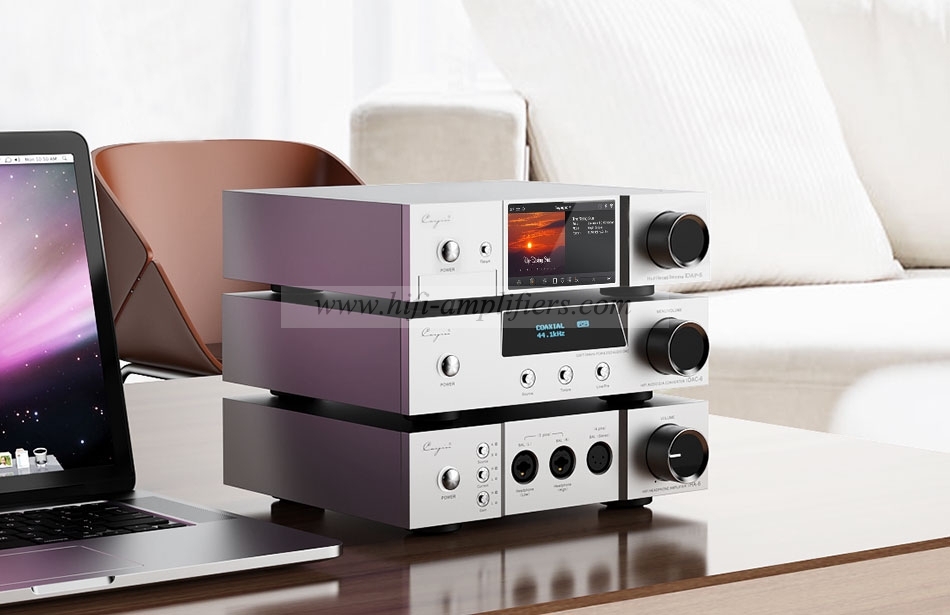 Cayin/iDAP-6/iDAC-6 MKII/iHA-6 Vacuum tube DAC & Headphone amplifier & DSD Digital Player set