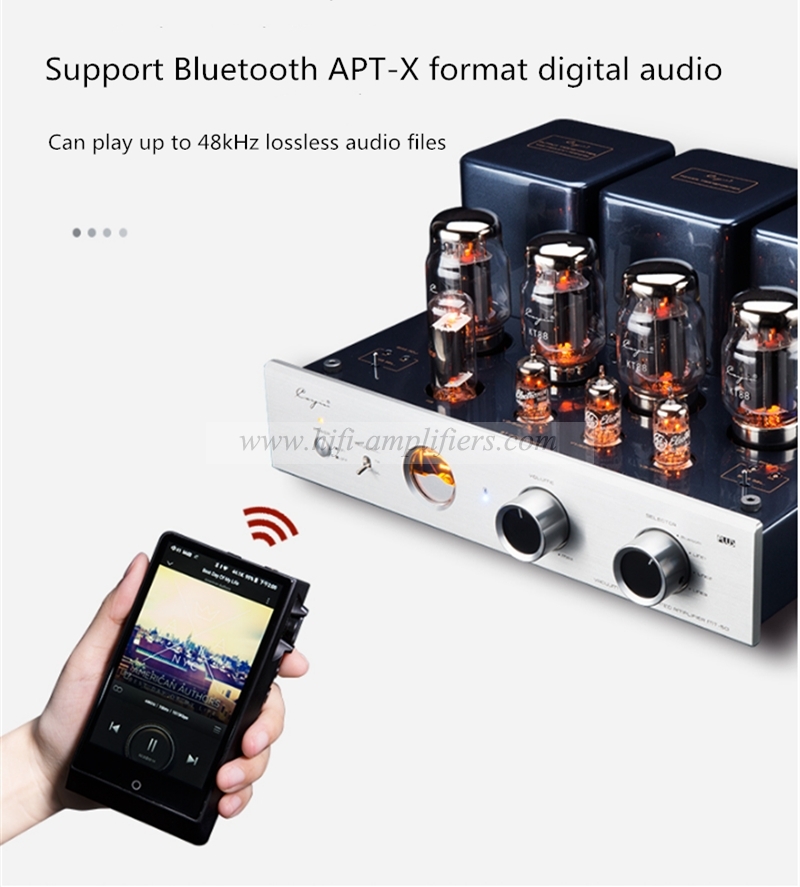 Cayin MT-50 Plus KT88x4 Vacuum Tube Wireless Bluetooth Hi-end Push-Pull integrated Amplifier