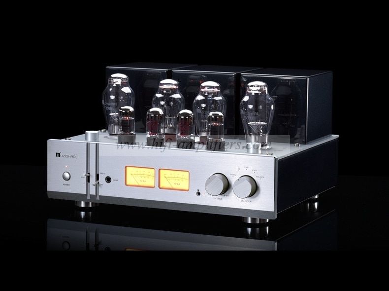 MUZISHARE X9 300B Vacuum Tube Single-ended Class A  Amplifier Balance & Pure integrated Amplifier