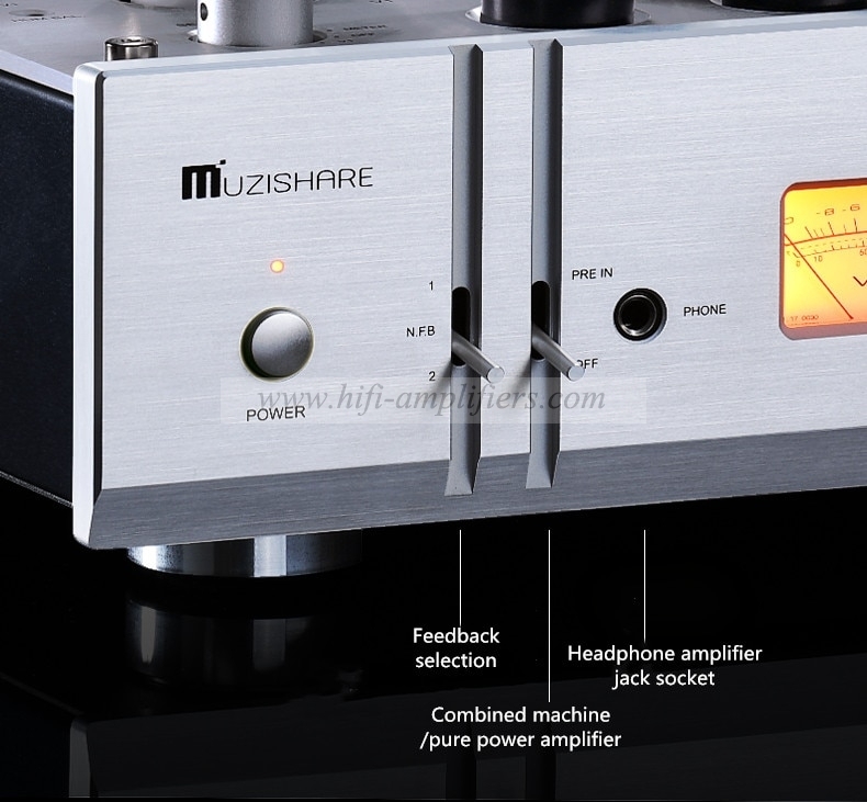 MUZISHARE X9 300B Vacuum Tube Single-ended Class A  Amplifier Balance & Pure integrated Amplifier