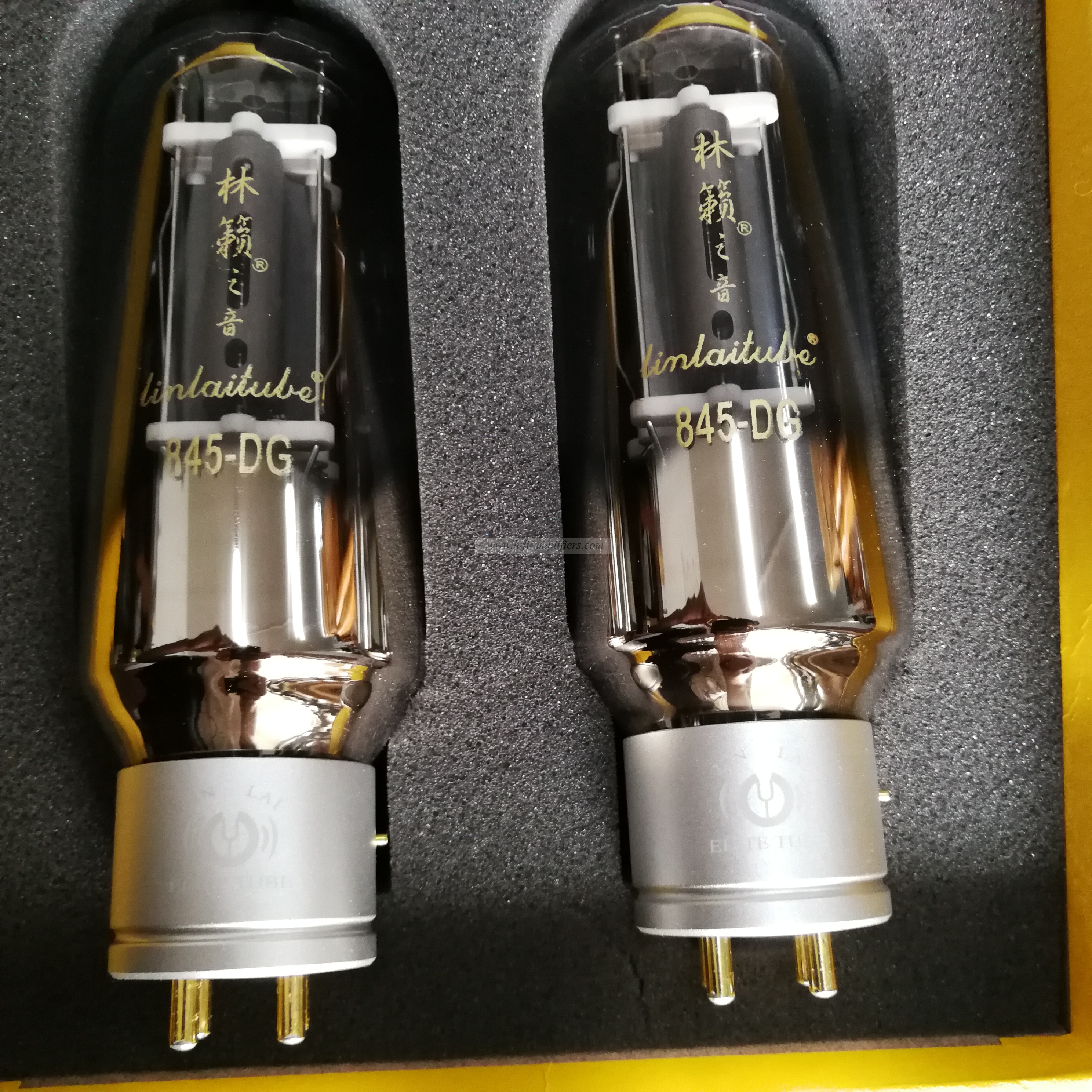 LINLAITUBE DG Series 845-DG Hi-end Vacuum Tube Replace Shuguang 845 Matched Pair