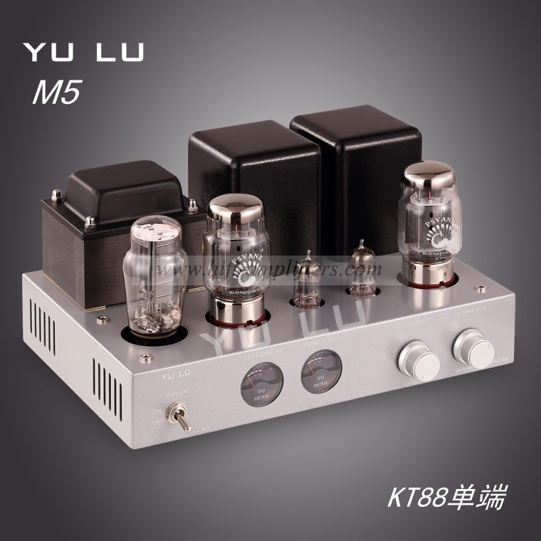 Reisong YULU M5 KT88 tube Valve Amplifier Single-ended HIFI tube Amplifier Brand New