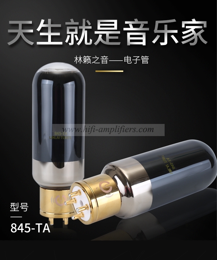 LINLAITUBE 845-TA Hi-end Vacuum Tube Replace Shuguang 845-TA Matched Pair