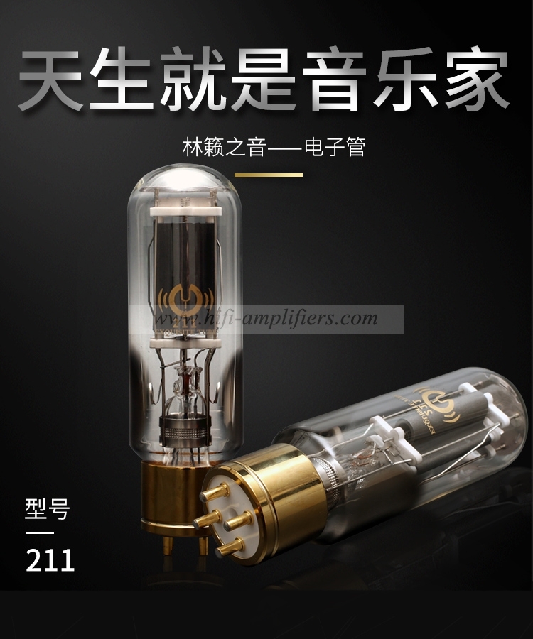 LINLAITUBE 211 HIFI Serise Hi-end Vacuum Tube Electronic tube value Matched Pair