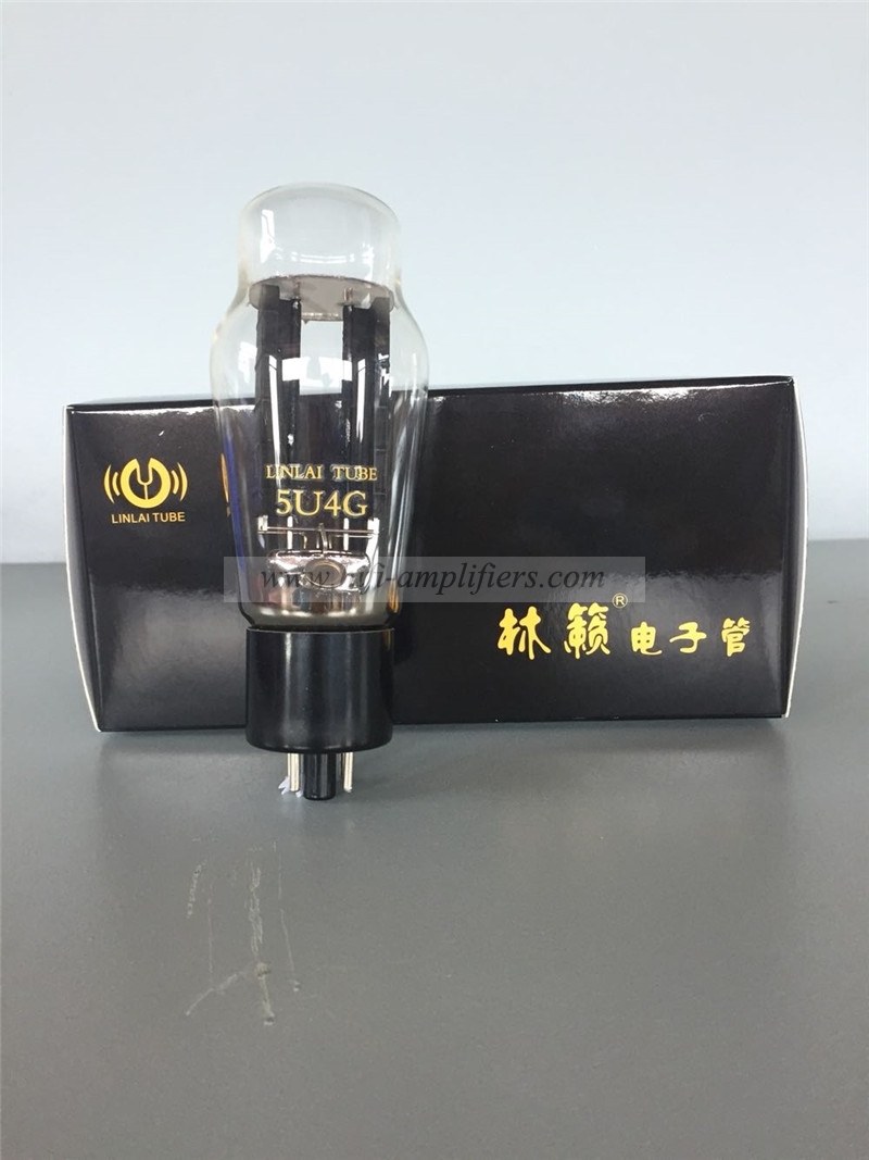 LINLAITUBE 5U4G HIFI Serise Hi-end Vacuum Tube value Matched Pair replace Psvane 5U4G